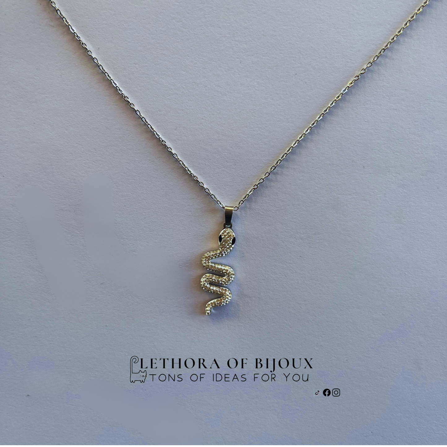 Collana: "Snake", Plethora of bijoux